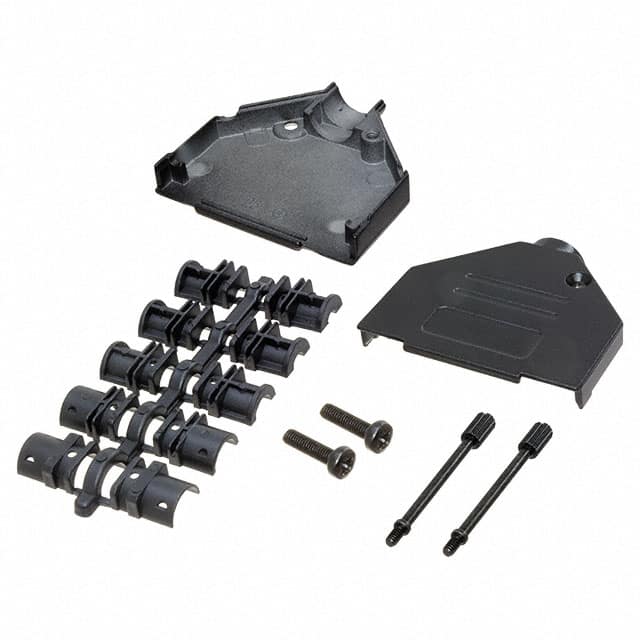 ACOV-SUB-25MB24 Assmann WSW Components  Capots de connecteurs D-Sub en forme de D